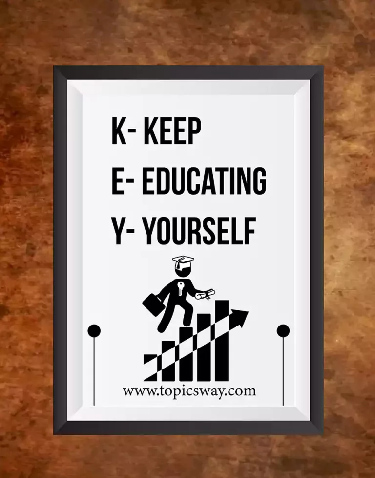 KEY-KEEP-EDUCATE-YOURSELF