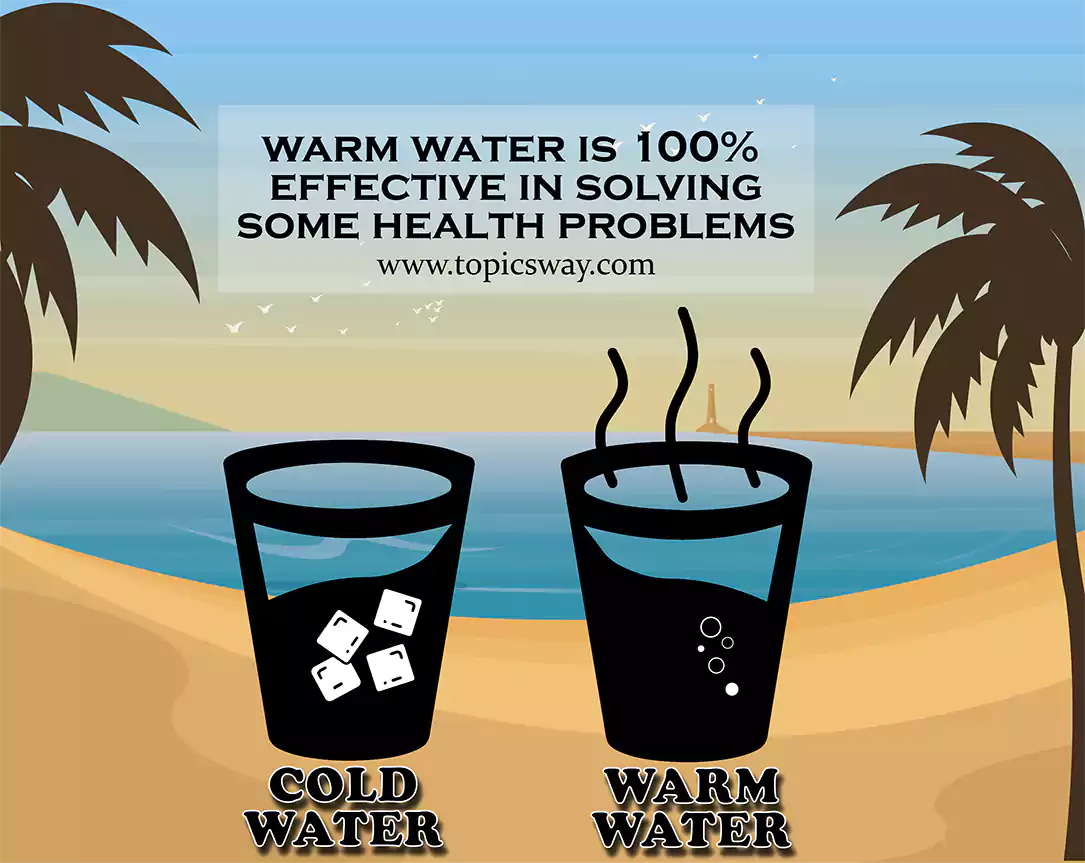 warm water is 100% effective